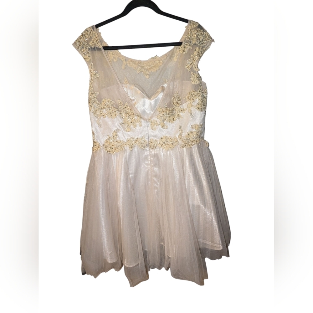 Lime By Riva Ballerina Cocktail Dress- NWT Size 16 - Picture 5 of 6